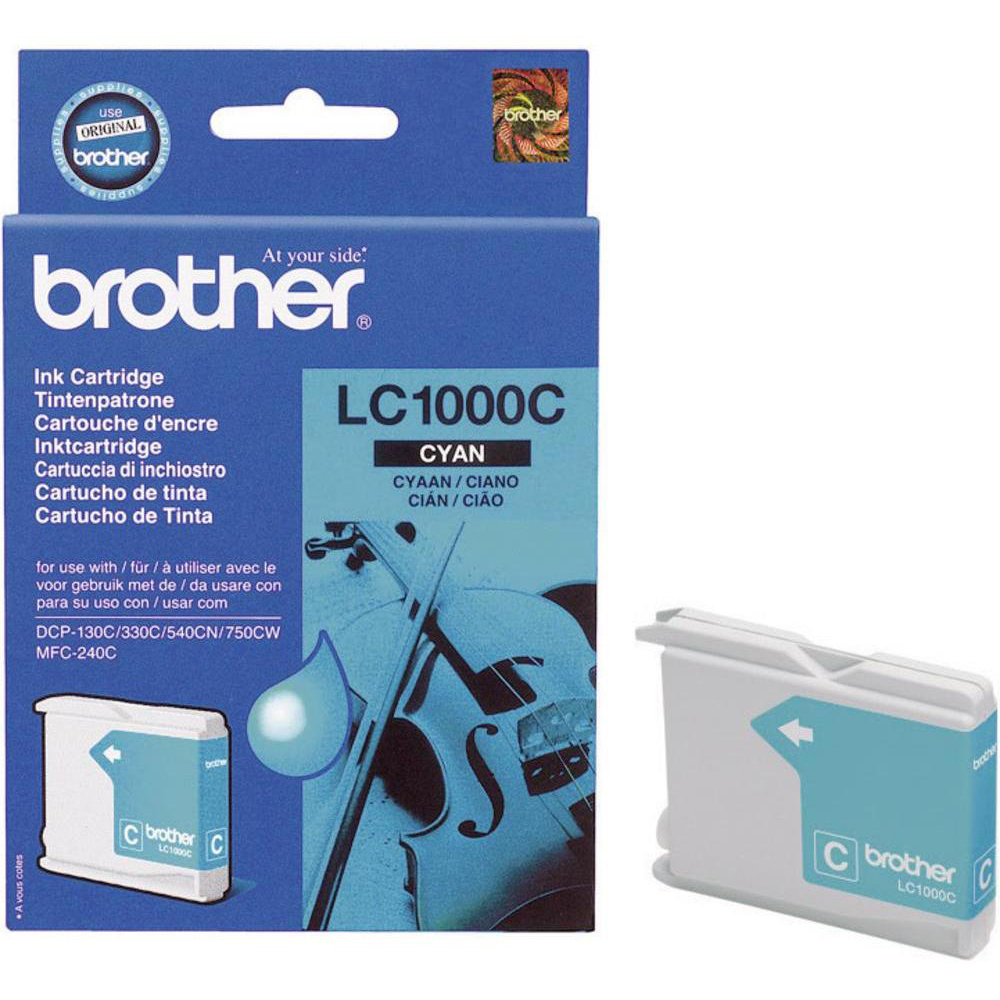 Original Brother LC1000C Cyan Ink Cartridge (LC1000C)