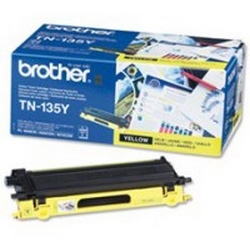 Original Brother TN-135Y Yellow High Capacity Toner Cartridge (TN135Y)
