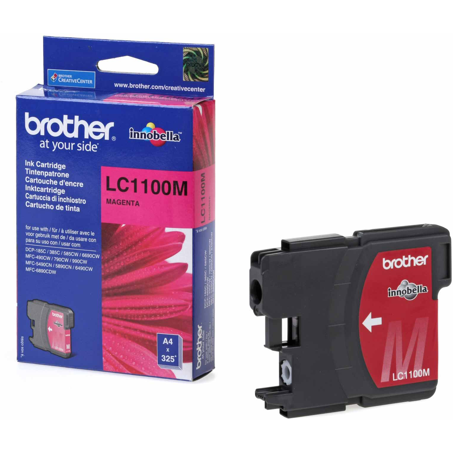 Original Brother LC1100 Magenta Ink Cartridge (LC1100M)