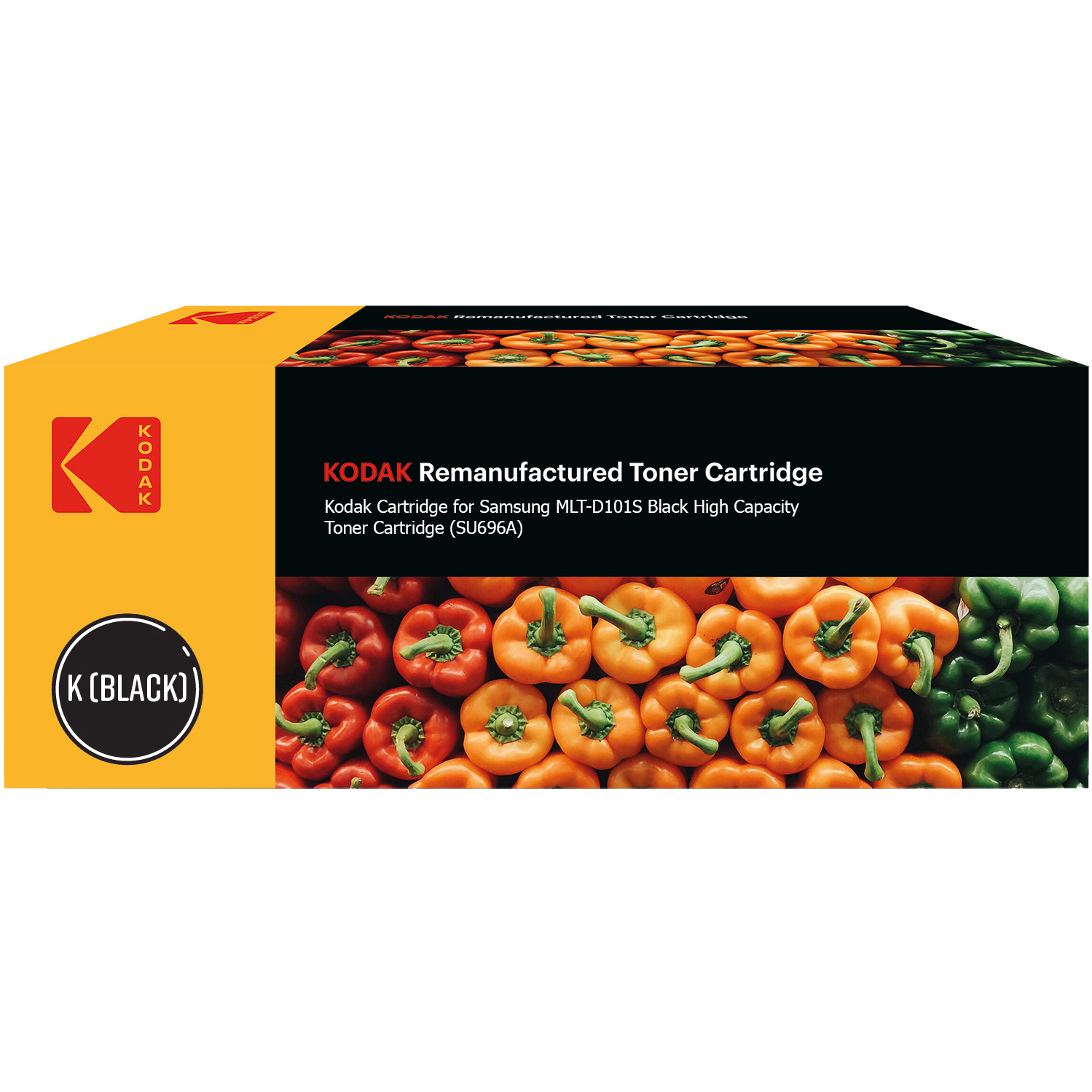 Kodak Ultimate Samsung MLT-D101S Black High Capacity Toner Cartridge (SU696A) (Kodak KODMLTD101S)
