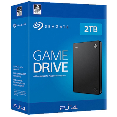 Original Seagate Game Drive 2TB USB 3.0 External Hard Drive (STGD2000200)