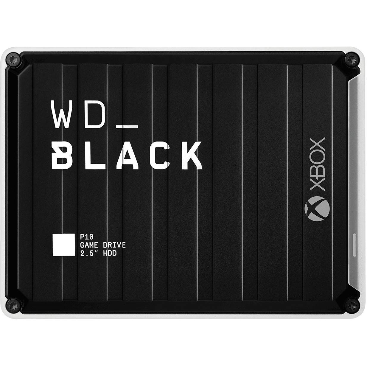 Original Western Digital P10 2TB USB 3.2 Black External Hard Drive (WDBA6U0020BBK-WESN)
