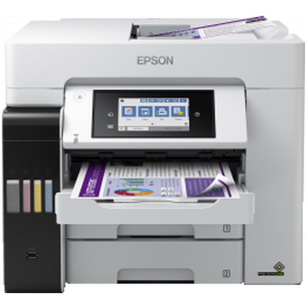 Original Epson Ecotank Et-5880 Inkjet A4 Colour 4-In-1 Multifunction Printer (C11CJ28401BY)