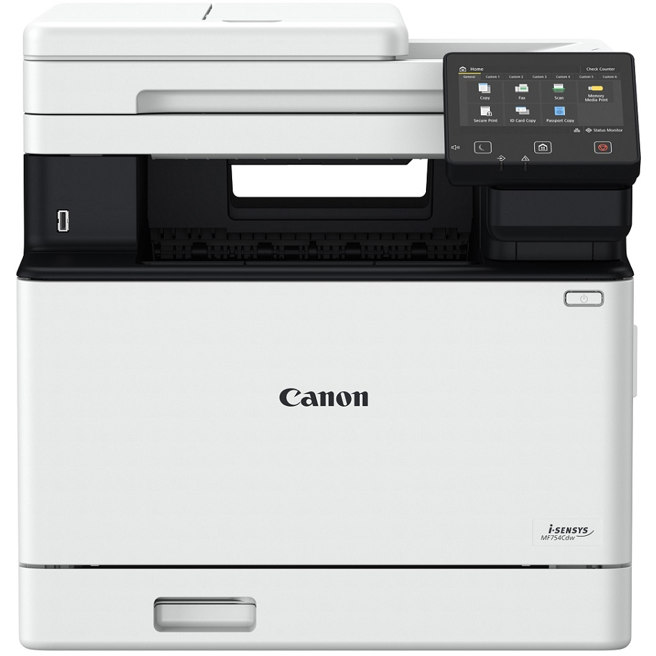 Original Canon I-Sensys Mf754Cdw Colour Laser A4 Printer (5455C020)