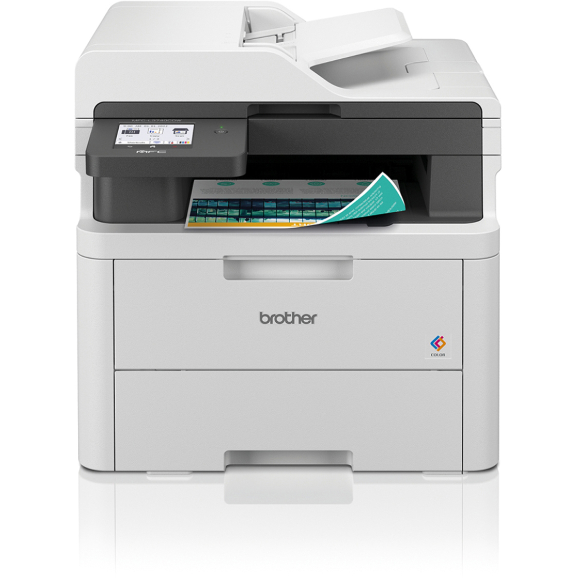 Original Brother Mfc-L3740Cdw A4 Colour Wireless Led Multifunction Laser Printer (MFCL3740CDWZU1)