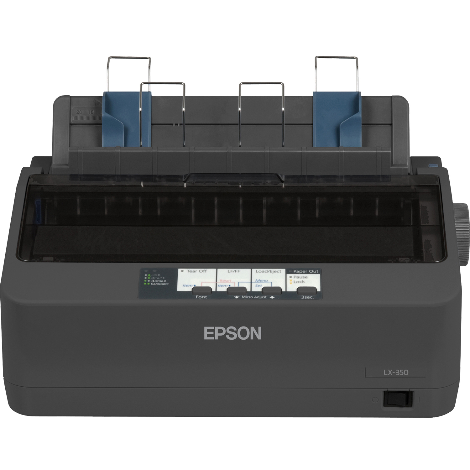 Original Epson LX350 USB 2.0 A4 Mono Dot Matrix Printer (C11CC24032)