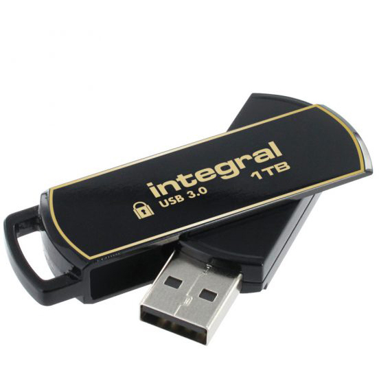 Original Integral Secure 360 Encrypted Usb 3.0 8Gb Flash Drive (INFD8GB360SEC3.0)