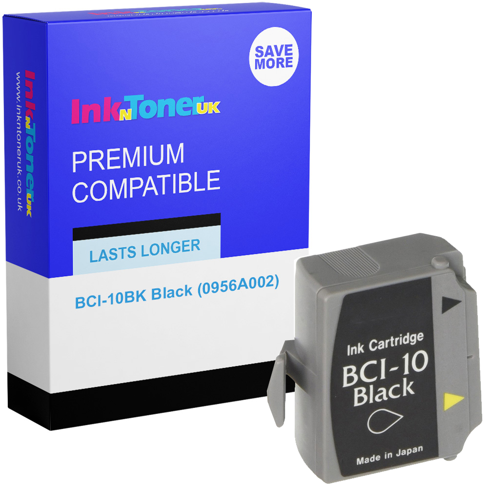 Premium Compatible Canon BCI-10BK Black Ink Cartridge (0956A002)
