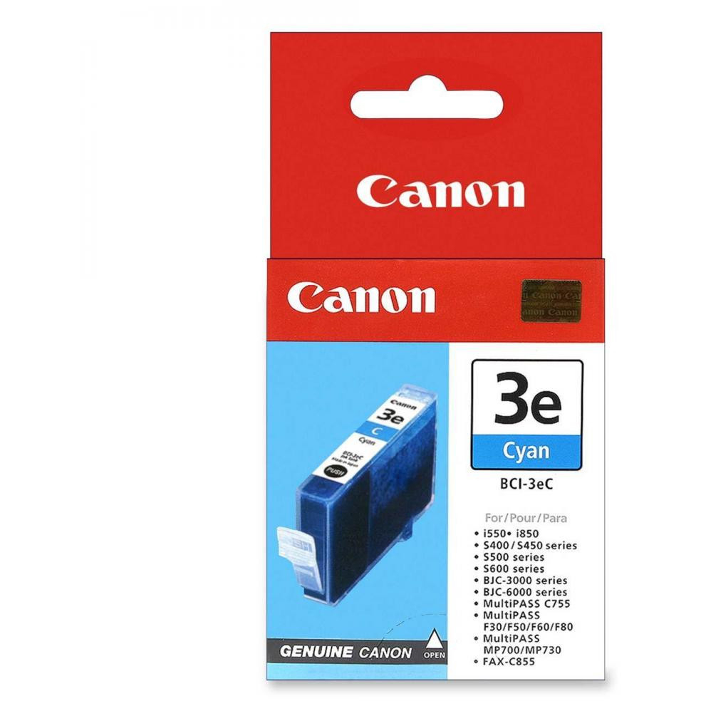 Original Canon BCI-3EC Cyan Ink Cartridge (4480A002)