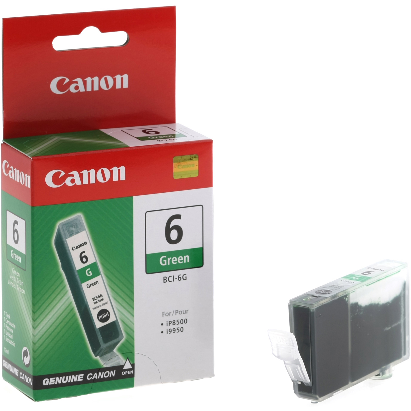 Original Canon BCI-6G Green Ink Cartridge (9473A002)