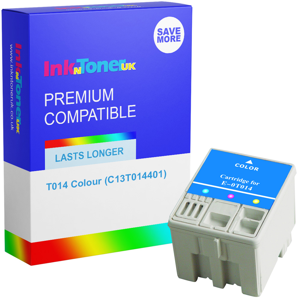 Premium Compatible Epson T014 Colour Ink Cartridge (C13T014401)