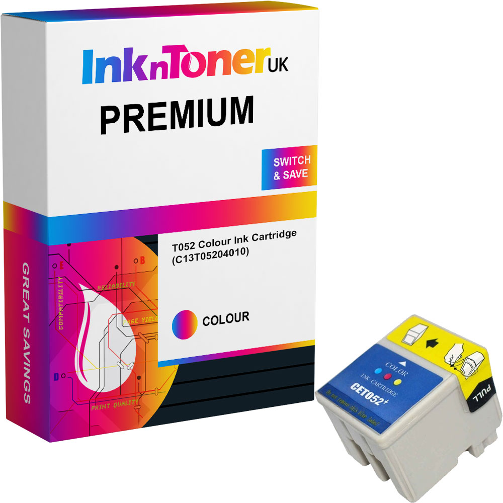 Premium Compatible Epson T052 Colour Ink Cartridge (C13T05204010)