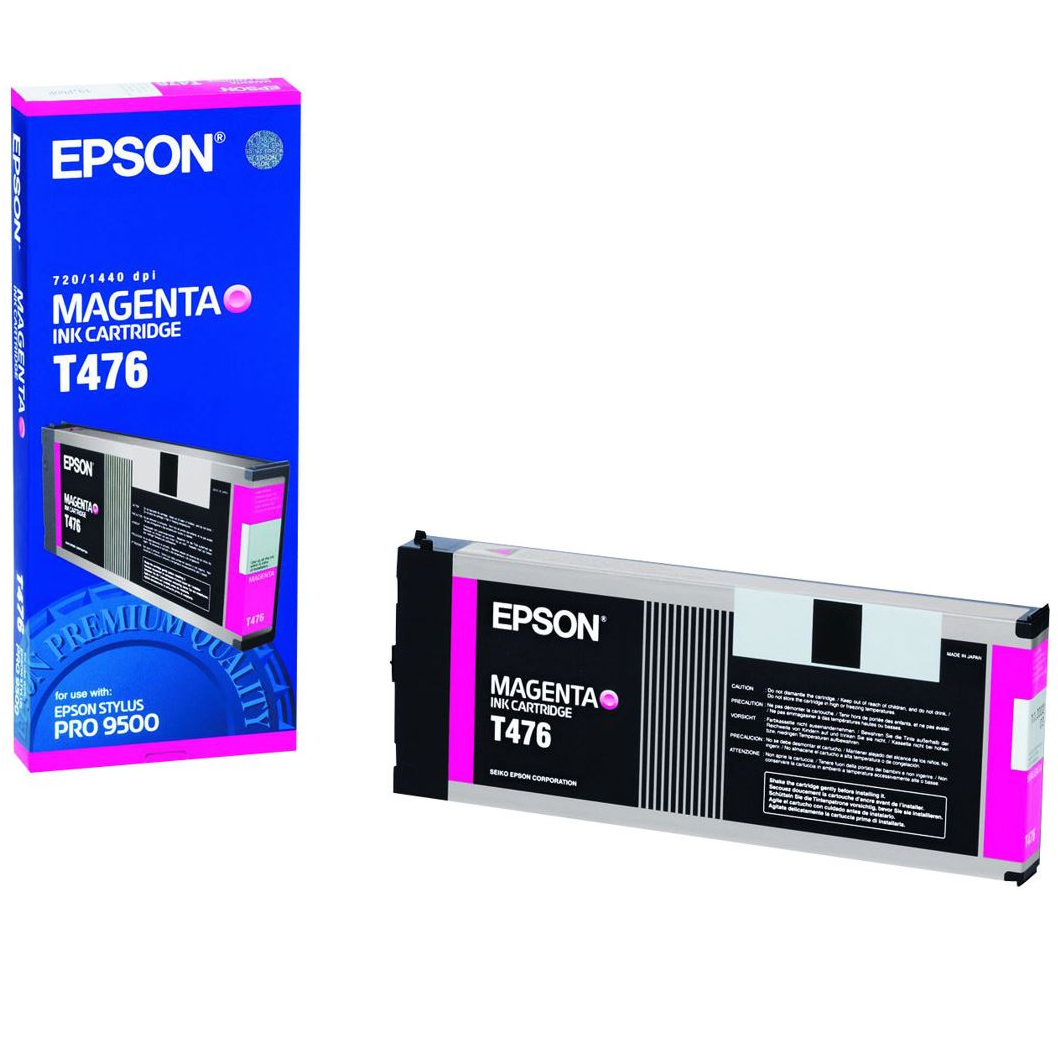Original Epson T476 Magenta Ink Cartridge (C13T476011)