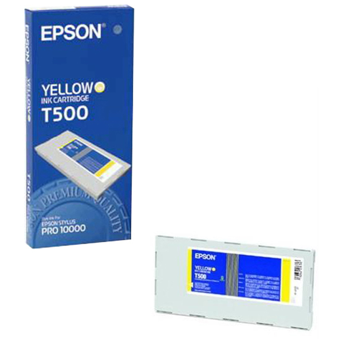 Original Epson T500 Yellow Ink Cartridge (C13T500011)
