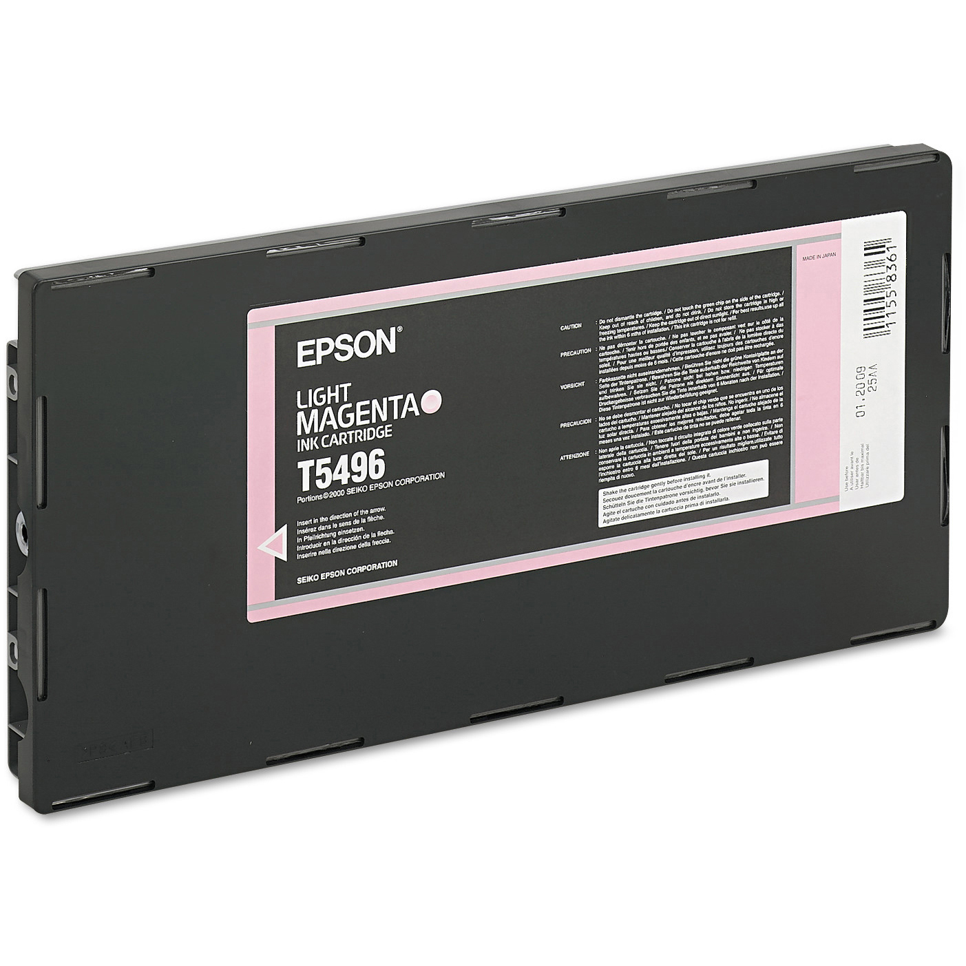 Original Epson T5496 Light Magenta Ink Cartridge (C13T549600)