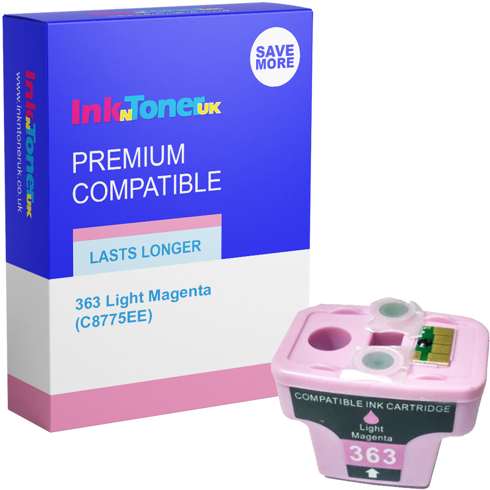 Premium Compatible HP 363 Light Magenta Ink Cartridge (C8775EE)