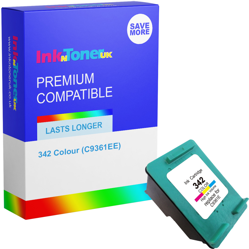 Premium Remanufactured HP 342 Colour Ink Cartridge (C9361EE)