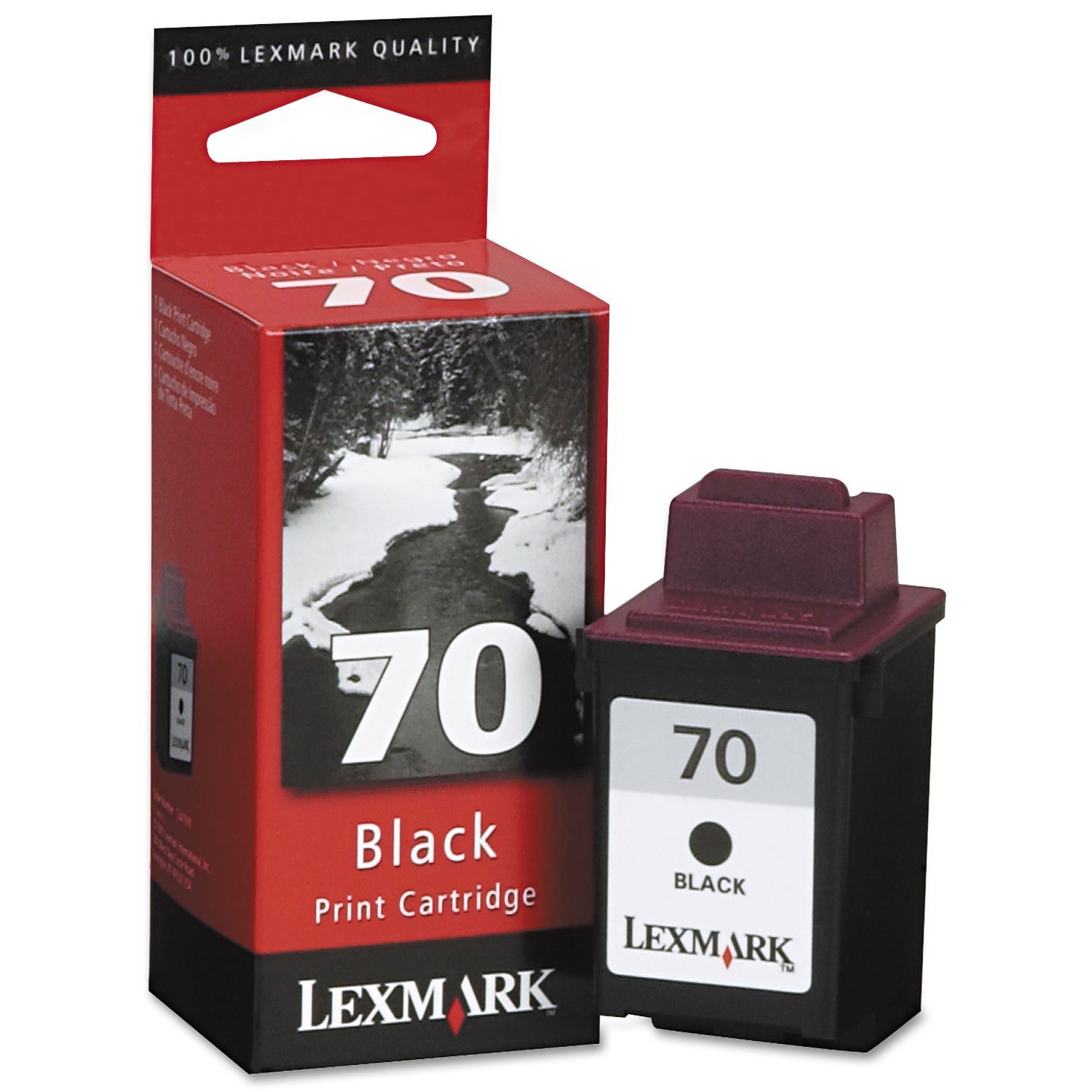 Original Lexmark 70 Black High Capacity Ink Cartridge (12AX970E)