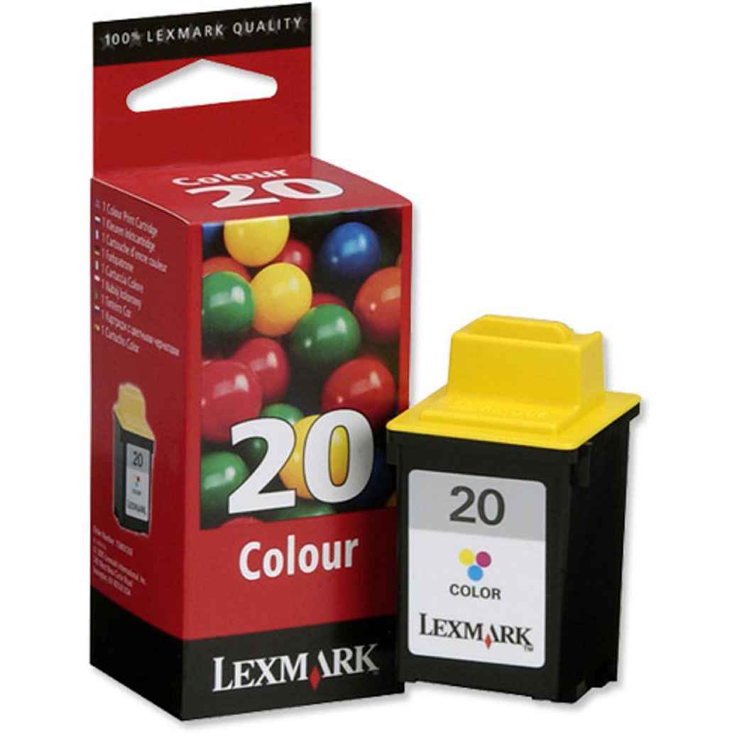 Original Lexmark 20 Colour Ink Cartridge (15MX120E / 15M0120E)