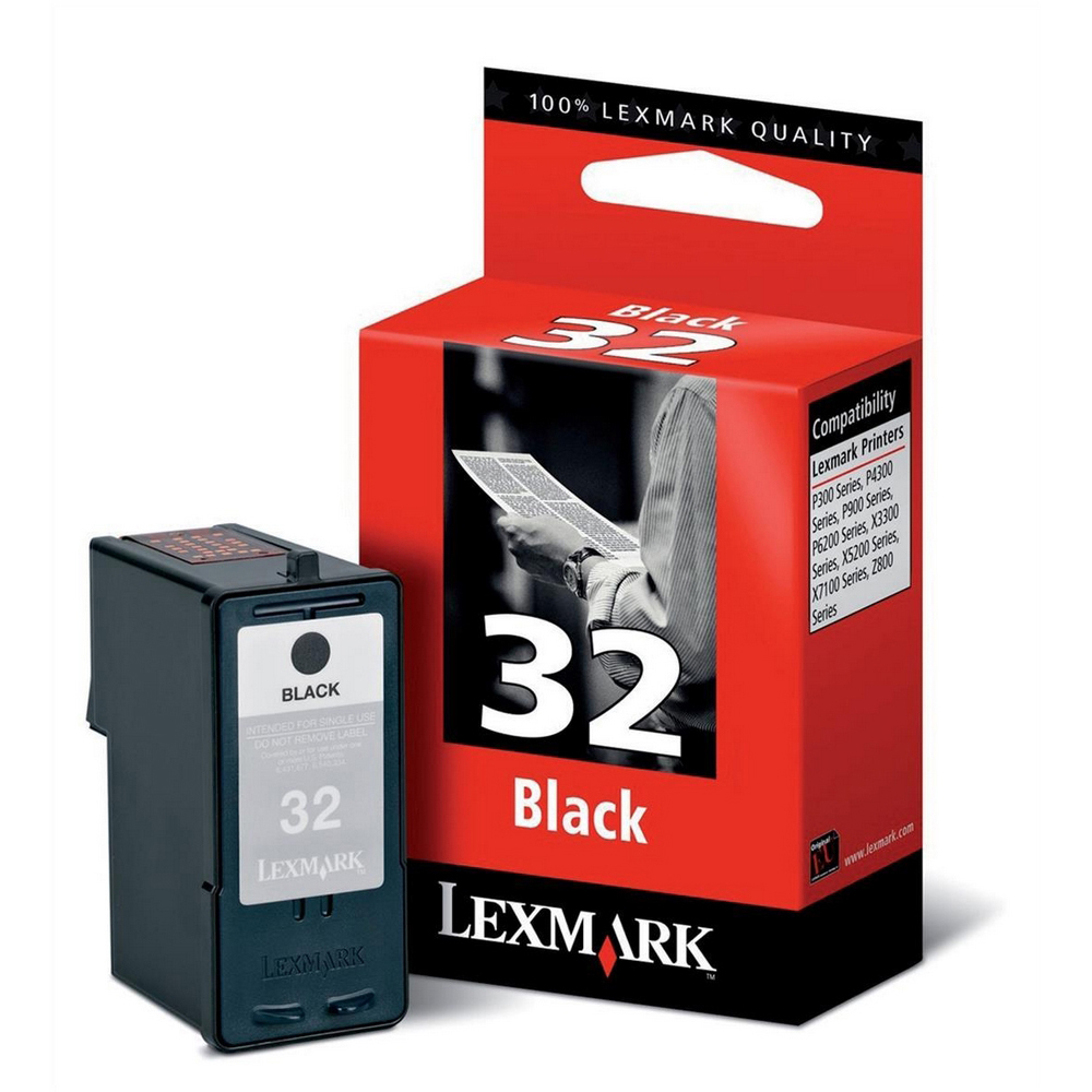 Original Lexmark 32 Black Ink Cartridge (18CX032E)