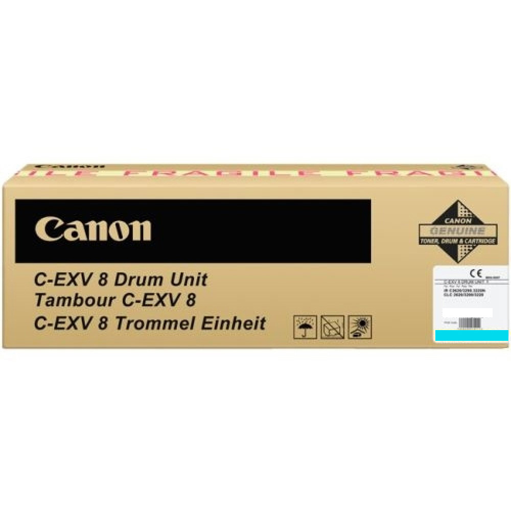 Original Canon C-EXV8 Cyan Drum Unit (7624A002AA)