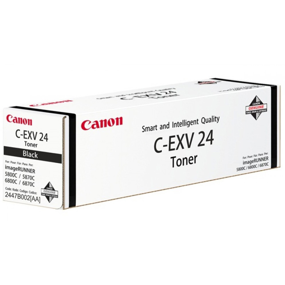 Original Canon C-EXV24 Black Toner Cartridge (2447B002AA)