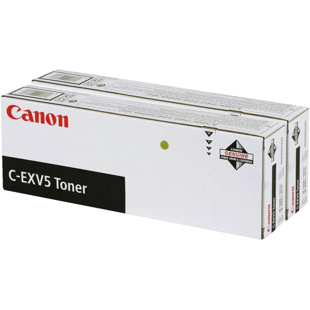 Original Canon C-EXV5 Black Twin Pack Toner Cartridges (6836A002AA)