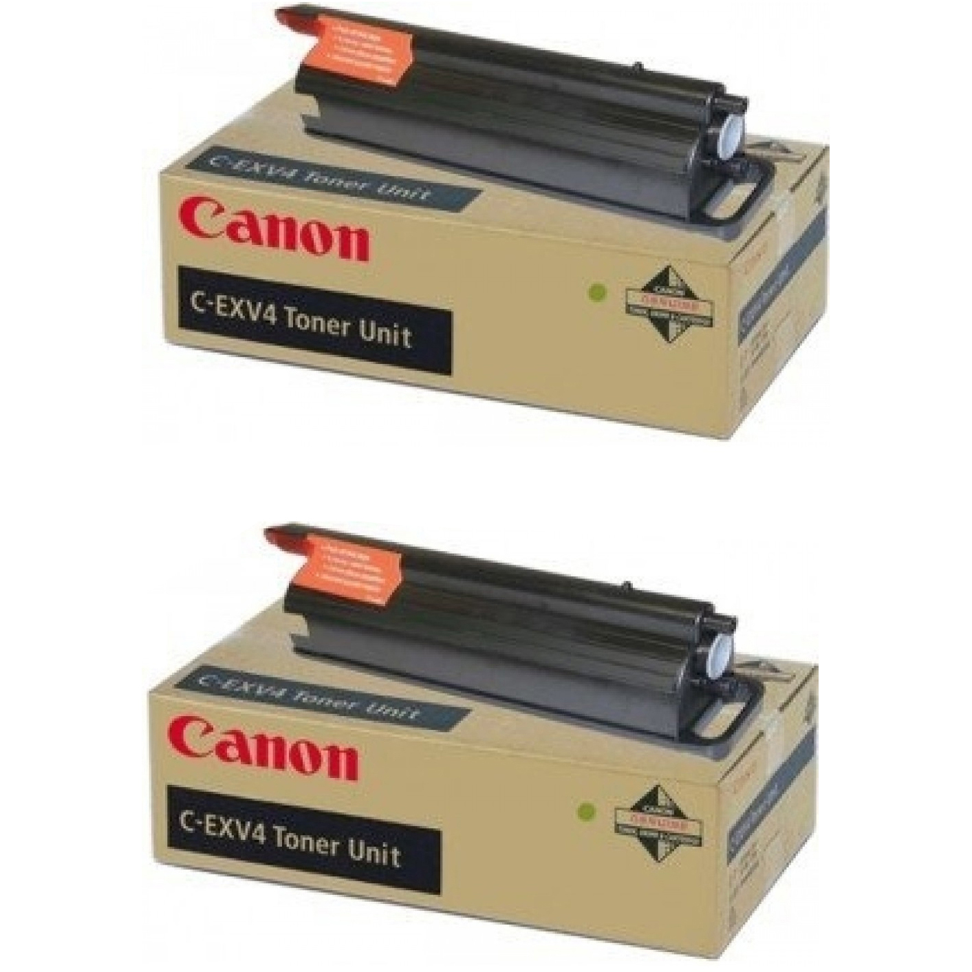 Original Canon C-EXV4 Black Twin Pack Toner Cartridges (6748A002AA)