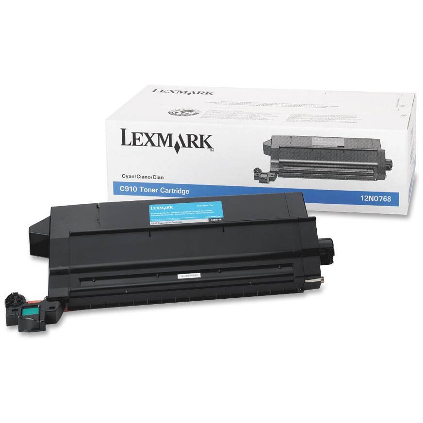 Original Lexmark 12N0768 Cyan Toner Cartridge (12N0768)