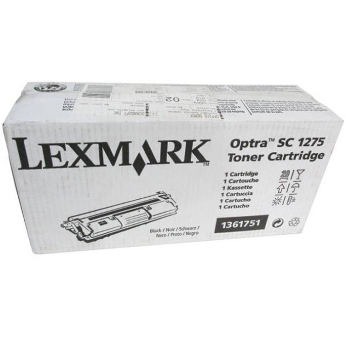 Original Lexmark 1361751 Black Toner Cartridge (1361751)