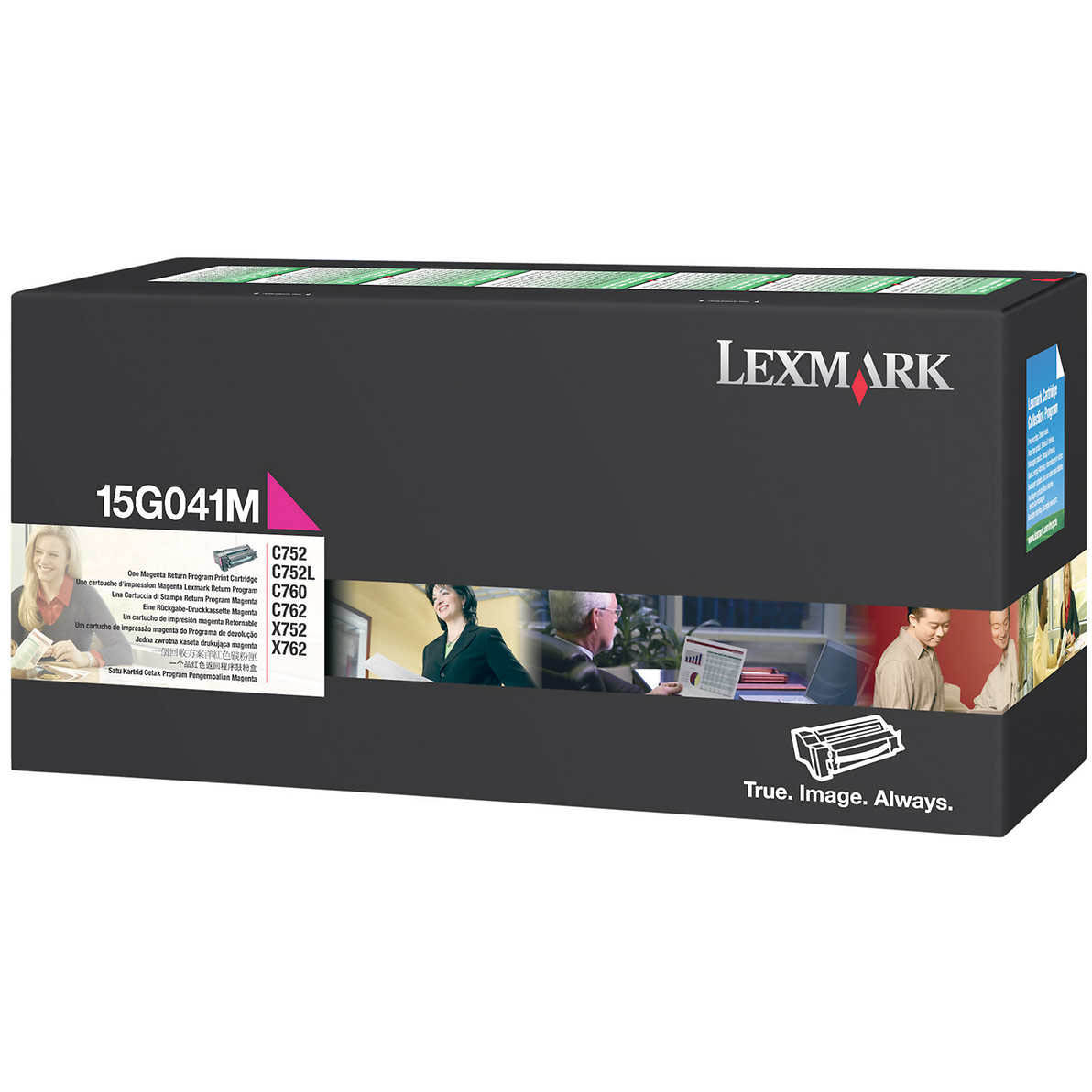 Original Lexmark 15G041M Magenta Toner Cartridge (15G041M)