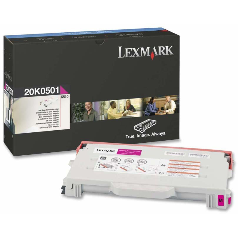 Original Lexmark 20K0501 Magenta Toner Cartridge (20K0501)