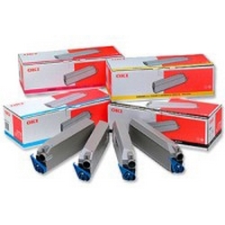 Original OKI 43112702 Rainbow Pack (CMYK Multipack) Toner Cartridges (43112702)