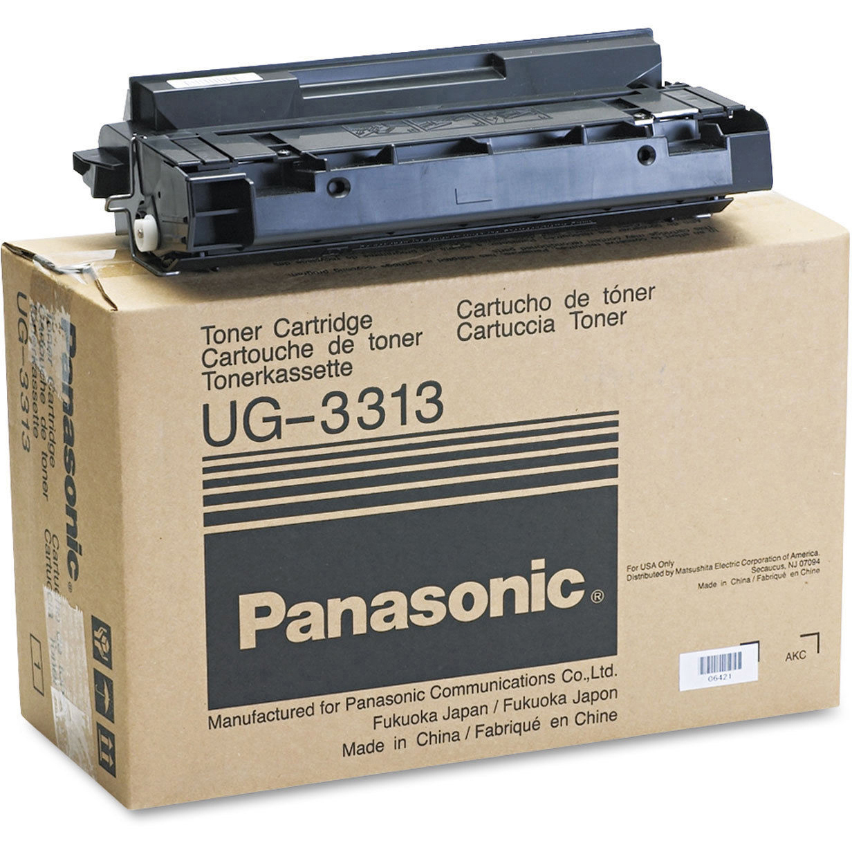 Original Panasonic UG3313 Black Toner Cartridge (UG3313)