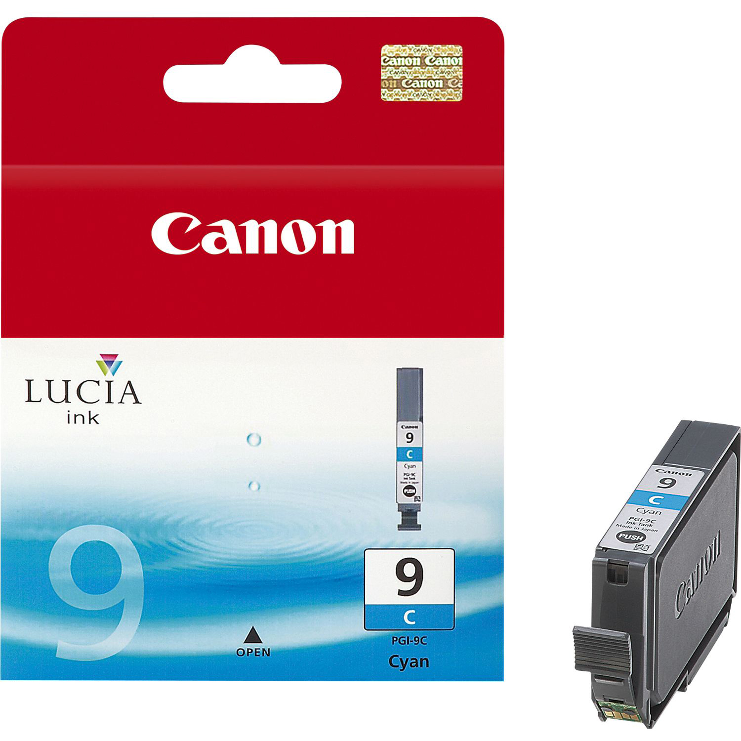 Original Canon PGI-9C Cyan Ink Cartridge (1035B001)