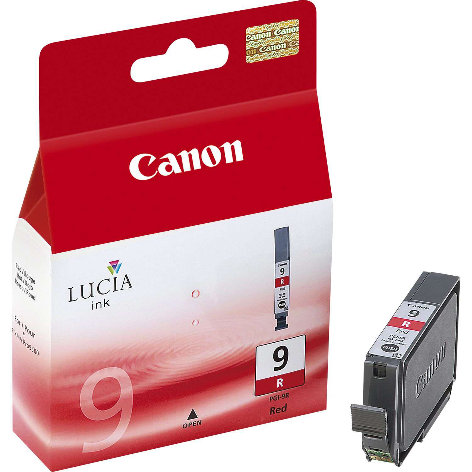 Original Canon PGI-9R Red Ink Cartridge (1040B001)
