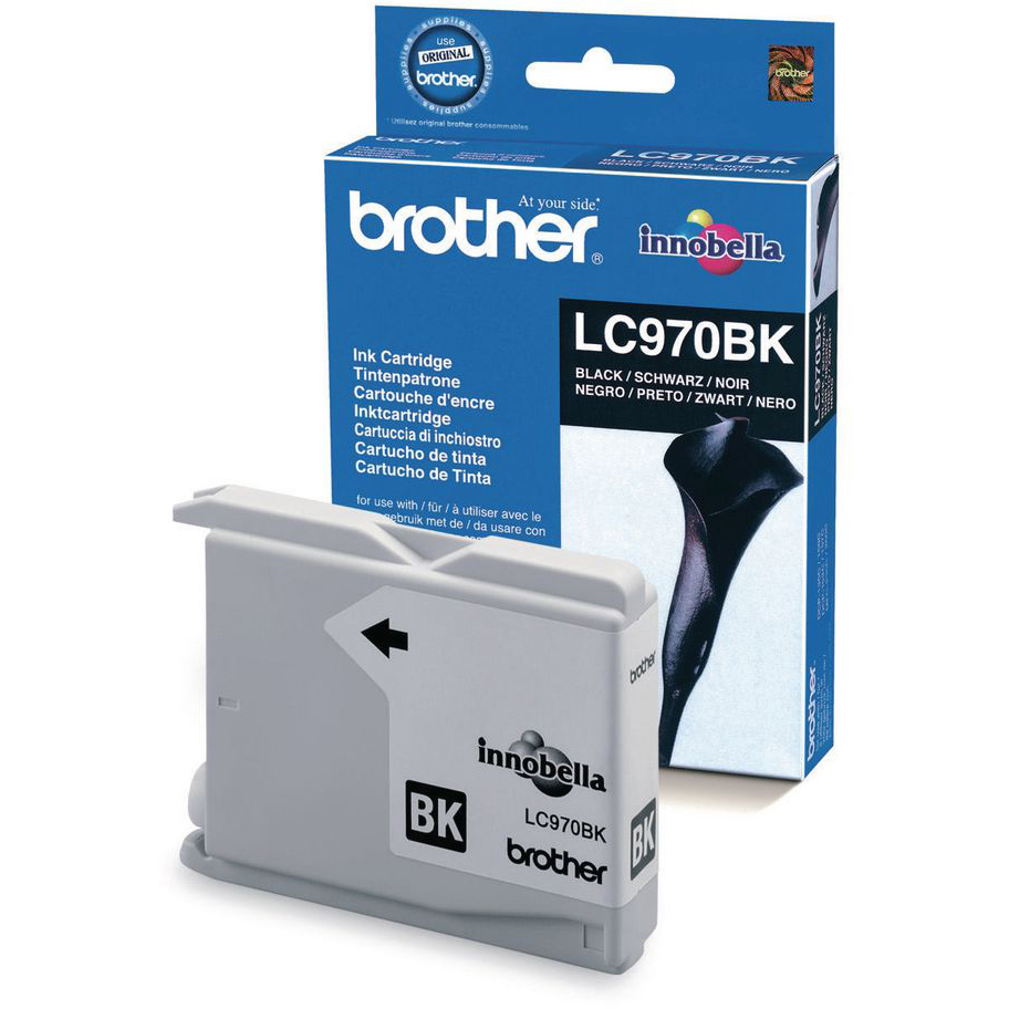 Original Brother LC970BK Black Ink Cartridge (LC970BK)