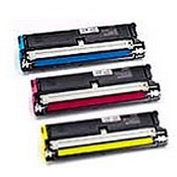 Original Konica Minolta 1710541-100 Cyan Magenta Yellow Pack High Capacity Toner Cartridges (1710541-100)