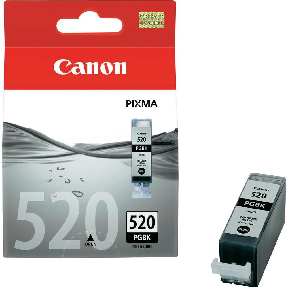 Original Canon PGI-520BK Black Ink Cartridge (2932B001)