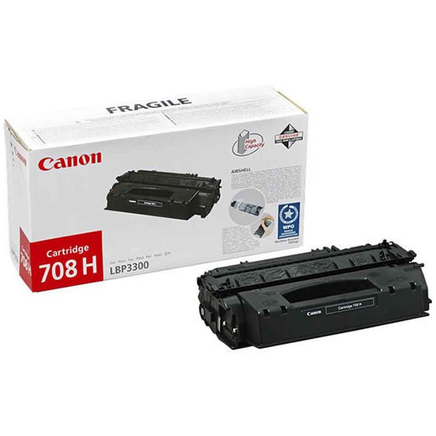 Original Canon 708H Black High Capacity Toner Cartridge (0917B002AA)