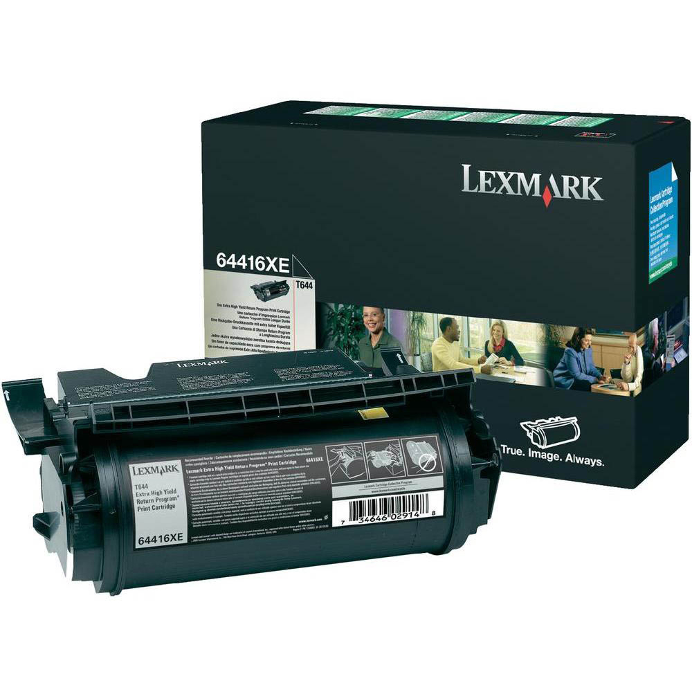 Original Lexmark 64416XE Black Extra High Capacity Toner Cartridge (64416XE)