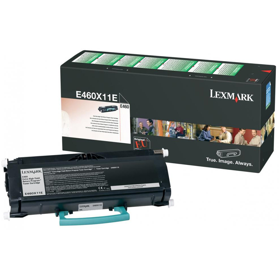 Original Lexmark E460X31E Black Extra High Capacity Toner Cartridge (E460X11E)