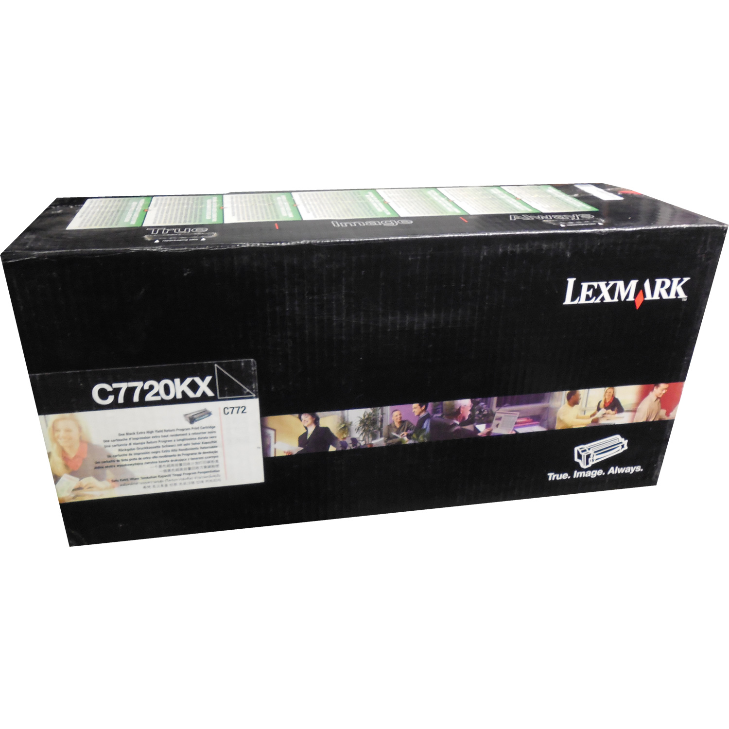 Original Lexmark C7720KX Black Extra High Capacity Toner Cartridge (C7720KX)