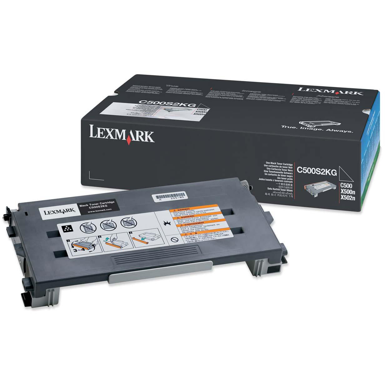 Original Lexmark C500S2KG Black Toner Cartridge (C500S2KG)