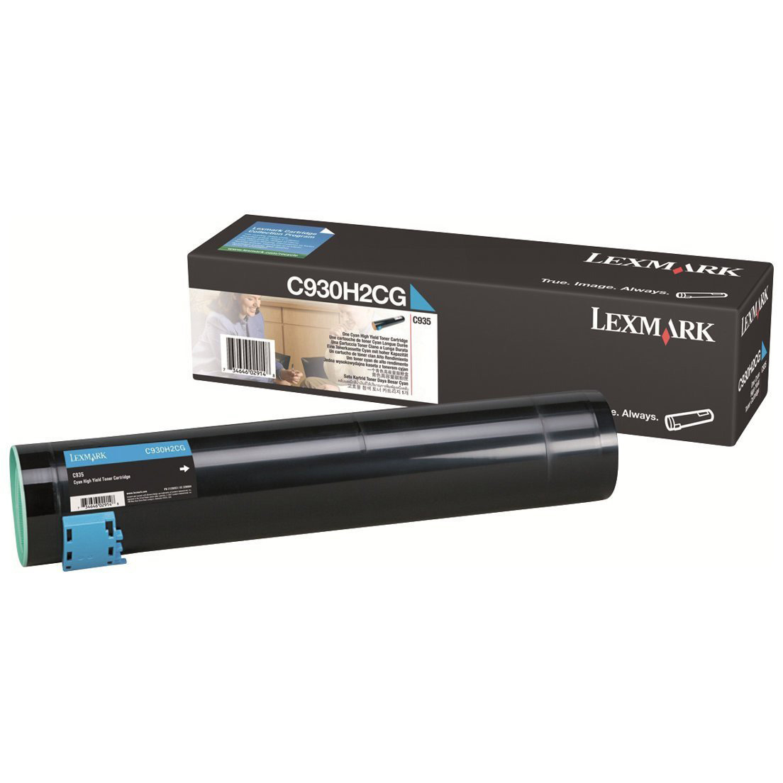 Original Lexmark C930H2CG Cyan High Capacity Toner Cartridge (C930H2CG)