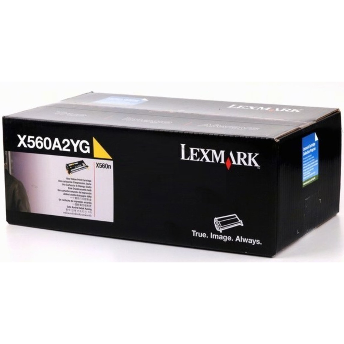 Original Lexmark X560A2YG Yellow Toner Cartridge (X560A2YG)