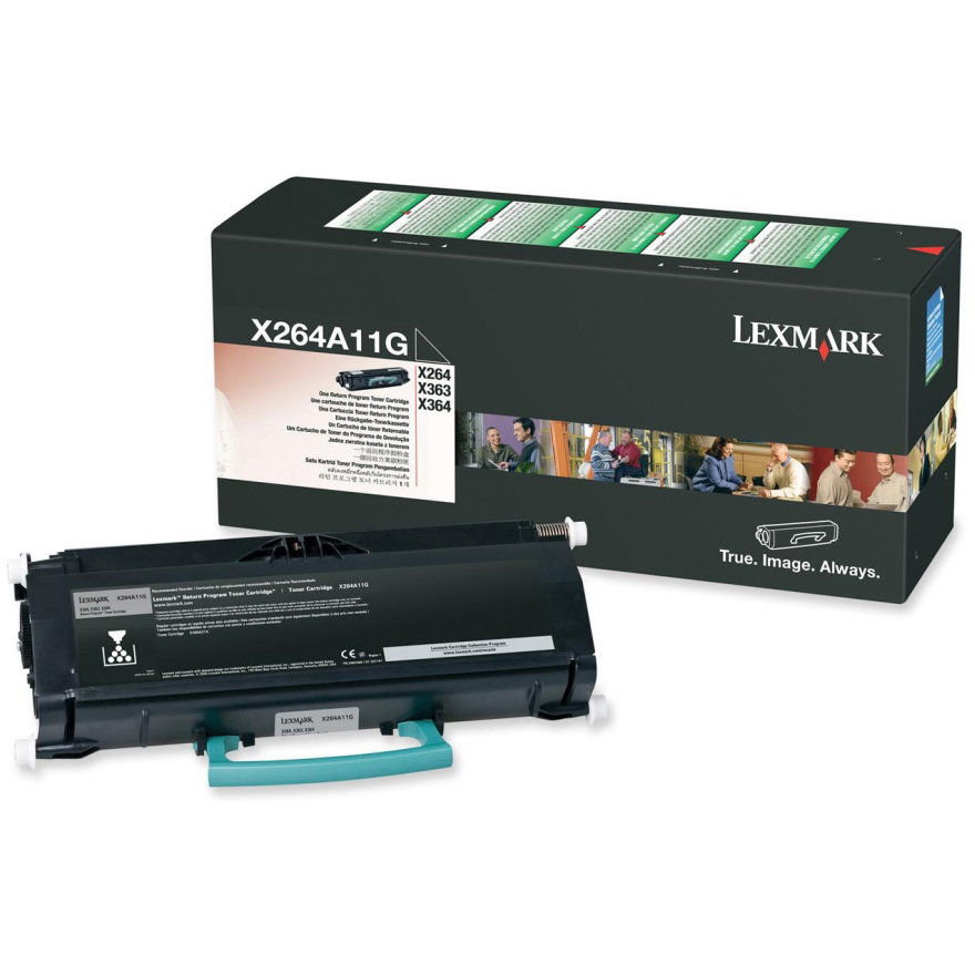 Original Lexmark 0X264A11G Black Toner Cartridge (X264A11G)