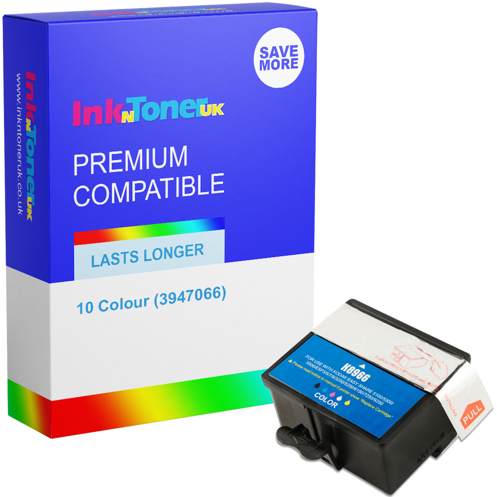 Premium Compatible Kodak 10 Colour Ink Cartridge (3947066)