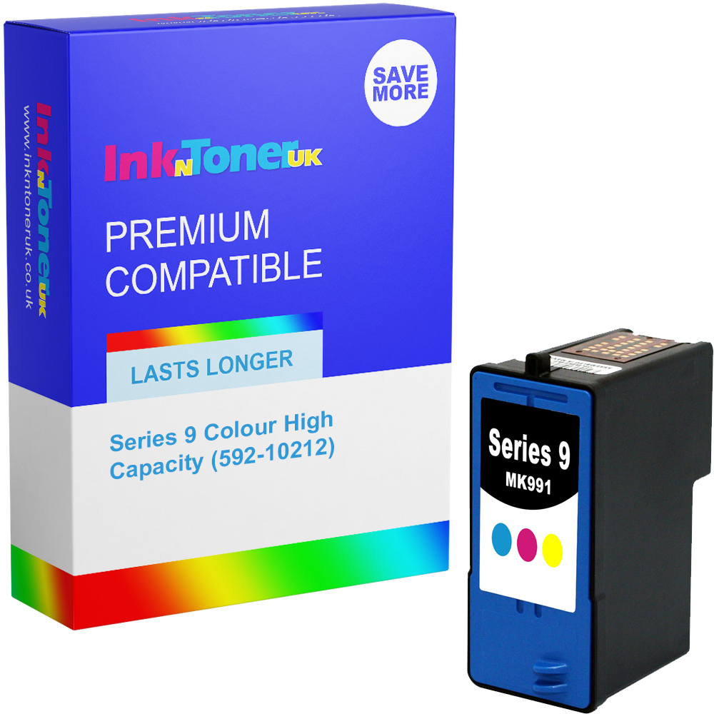 Premium Remanufactured Dell Series 9 Colour High Capacity Ink Cartridge (592-10212)