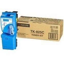 Original Kyocera TK-825C Cyan Toner Cartridges (1T02FZCEU0)